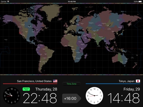 Globe Clockのおすすめ画像2