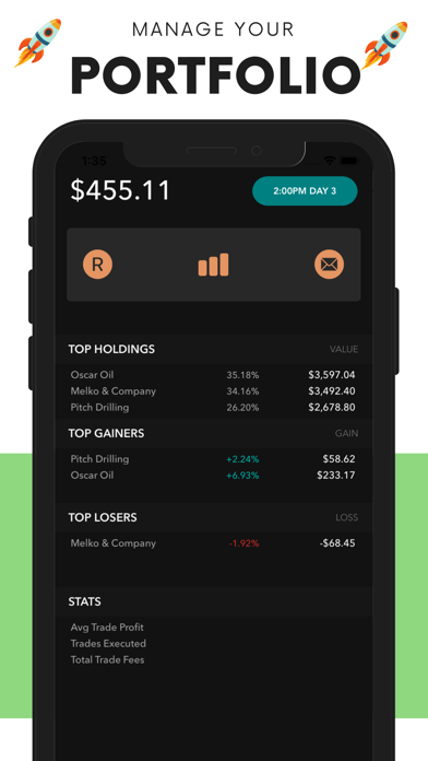 Day Trader - Stock Simulator Screenshot