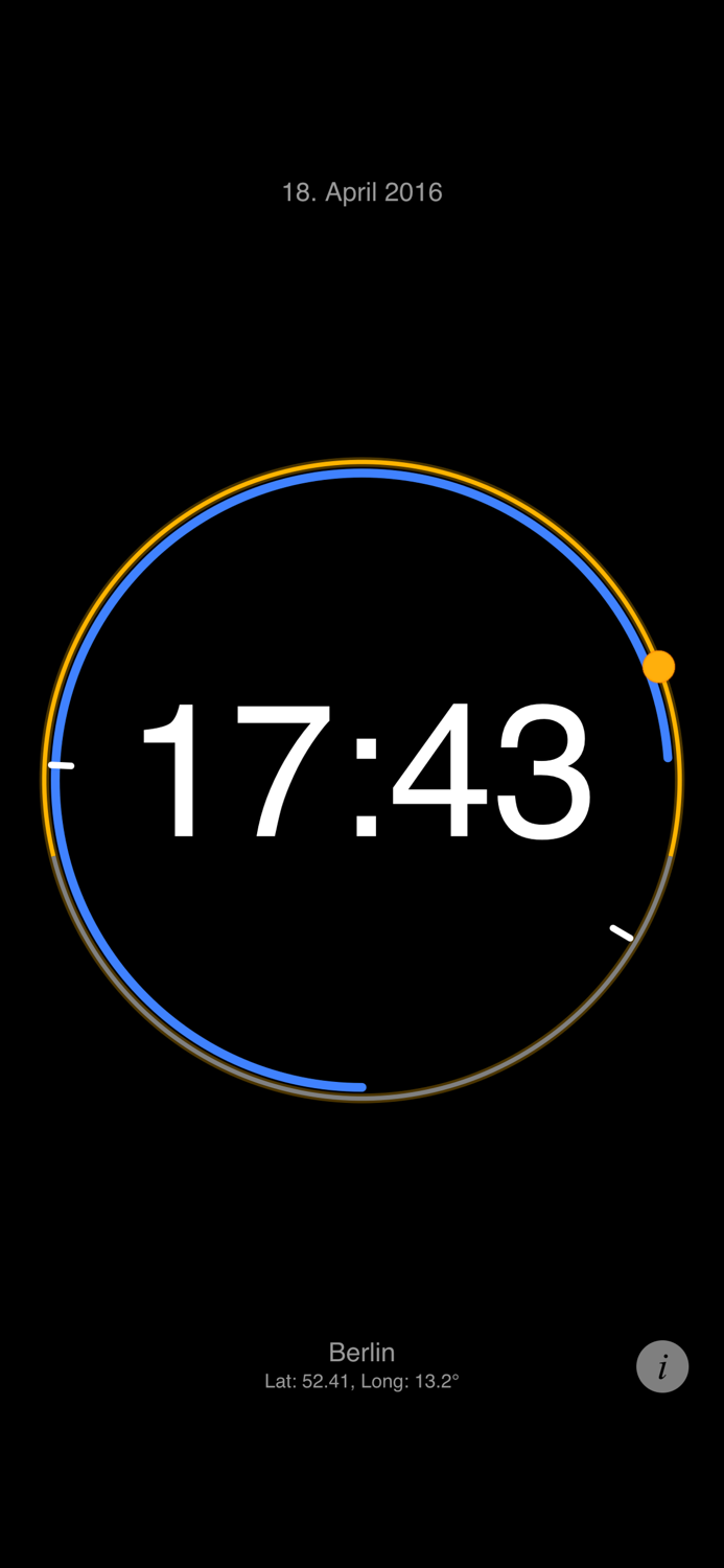 Sun Clock App
