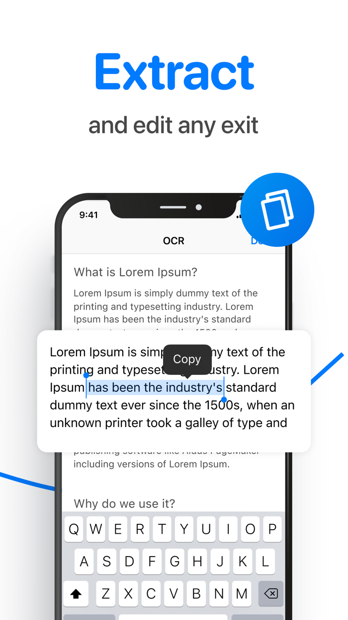 iScan - PDF and Document Scanner