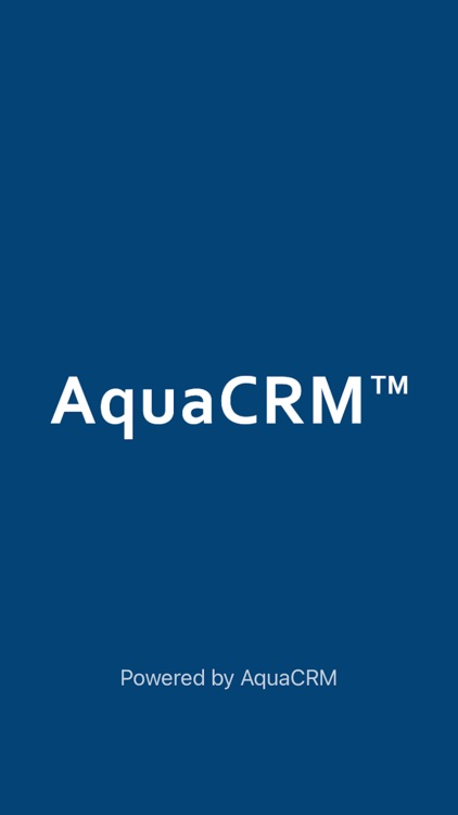 AquaCRM