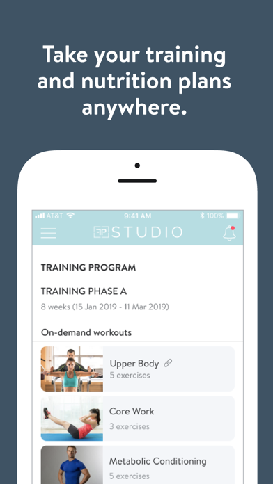 FITNESS PROJECT Studio Screenshot