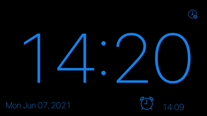 Screenshot #3 pour Clock+ :Digital Clock & Alarm