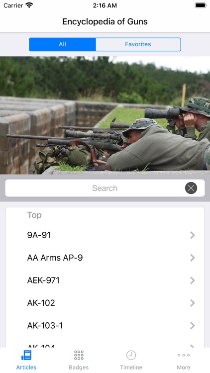 Encyclopedia of Guns