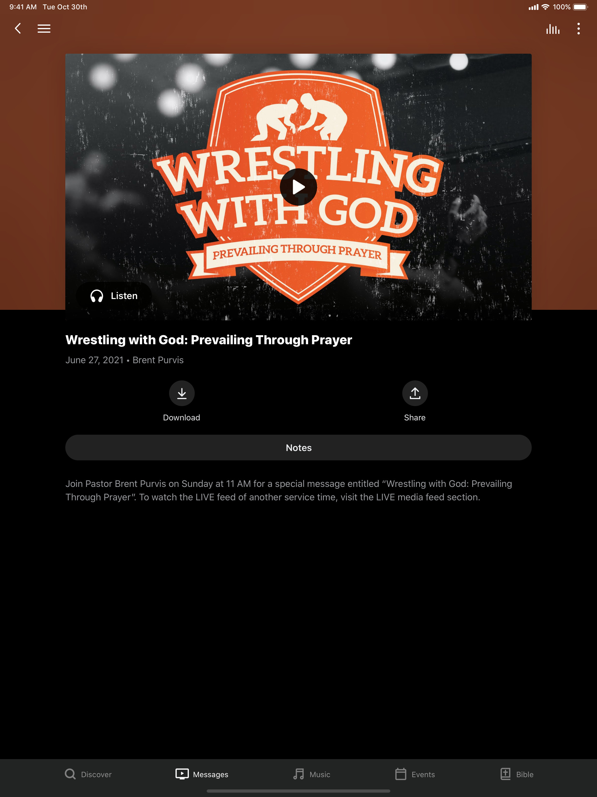 Cascade Hills Church screenshot 6