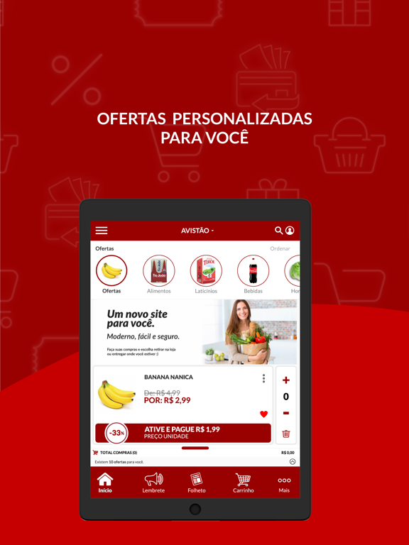 Screenshot #4 pour Avistão Supermercados