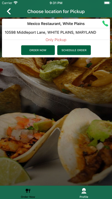 Mex Restaurant Screenshot