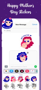 Mother's Day Stickers! screenshot #4 for iPhone