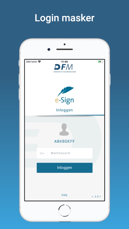 #1. DFM e-Sign (iOS) Podle: Volkswagen PON Financial Services B.V.