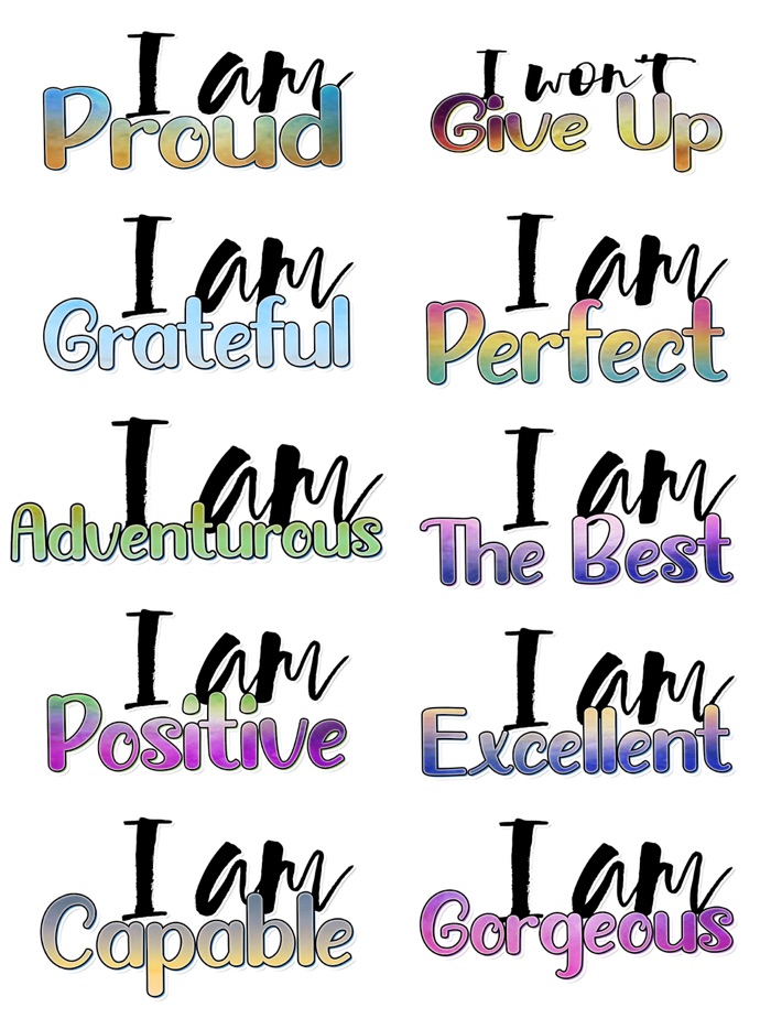I Am... Positive Affirmations