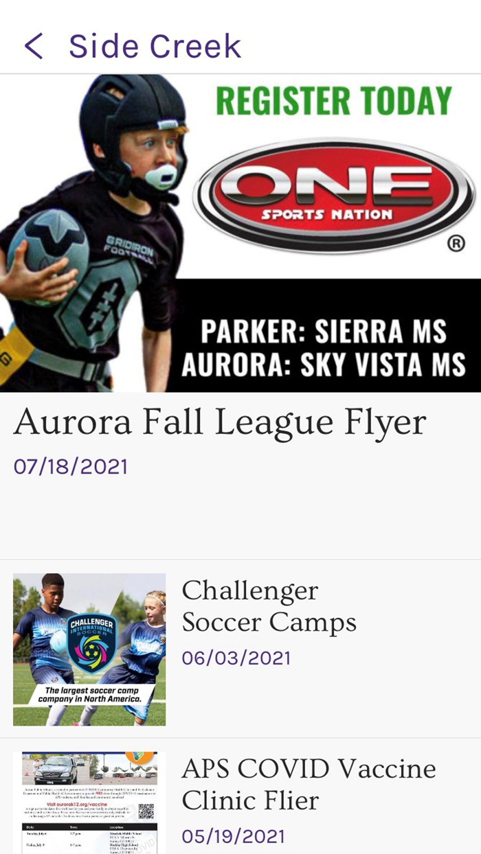 Side Creek Elementary