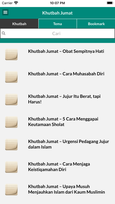 Khutbah Jumat Islam Screenshot