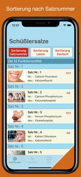 Game screenshot Schüßler Salze Lexikon apk
