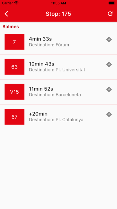 Espera Bus Barcelona Screenshot