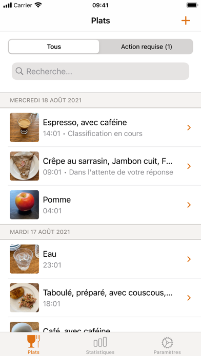 Screenshot #3 pour MyFoodRepo