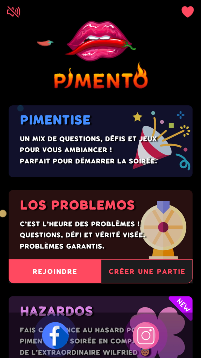 Pimento jeux de soirée