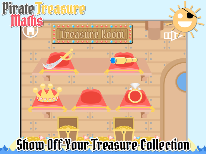 Pirate Treasure Maths - Kids