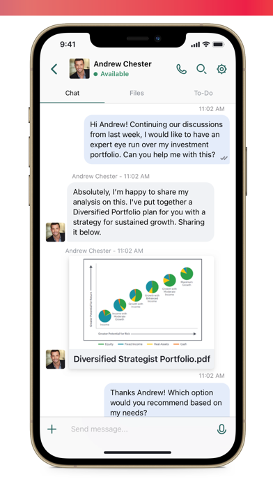 BankFinancial FUND Screenshot
