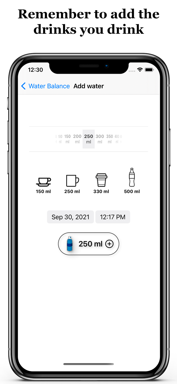 Water Balance Control