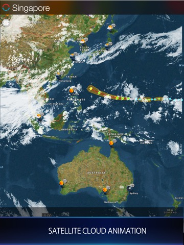 Typhoon  台風情報·嵐経路図·サイクロン衛星レーダーのおすすめ画像4