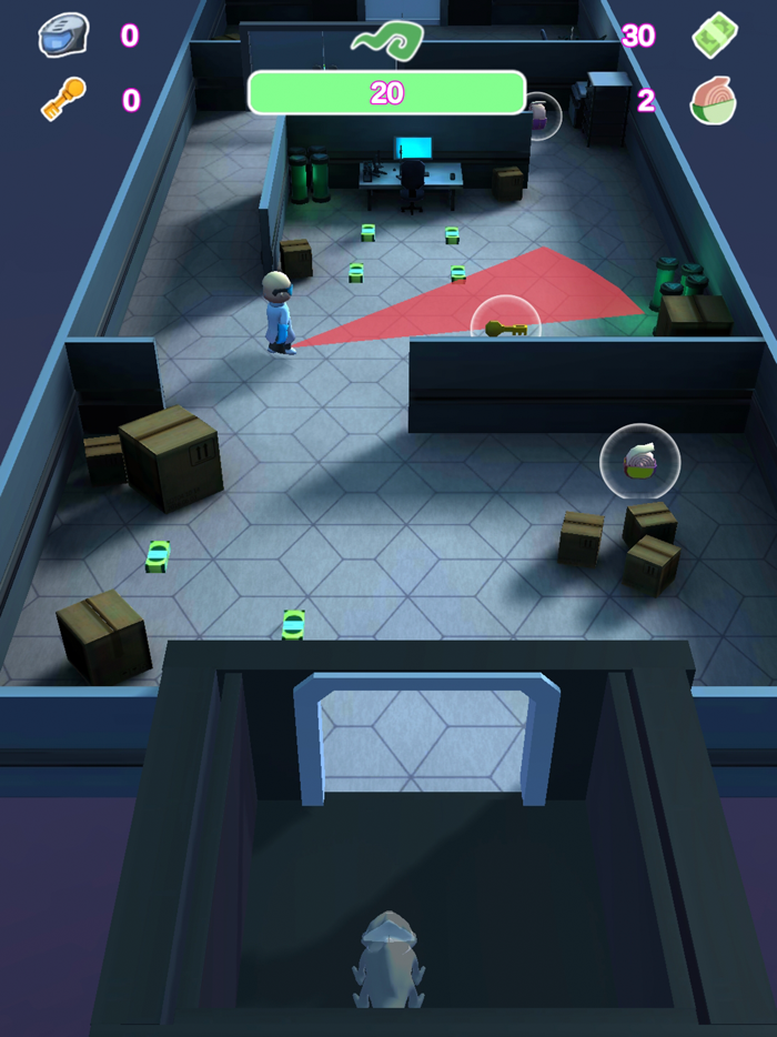 Stealth Chameleon Hiding Hunt