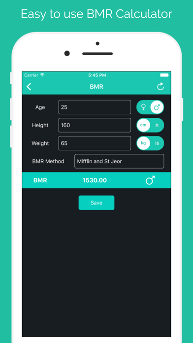 BMI Calculator - BMR Manager screenshot 3