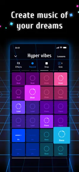 Game screenshot Loop pad: make & mix beats apk