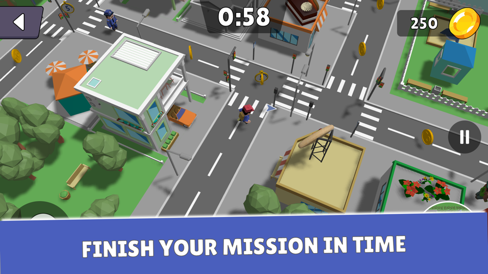 #2. You can't catch me (iOS) 由: Vincent Ogloblinsky