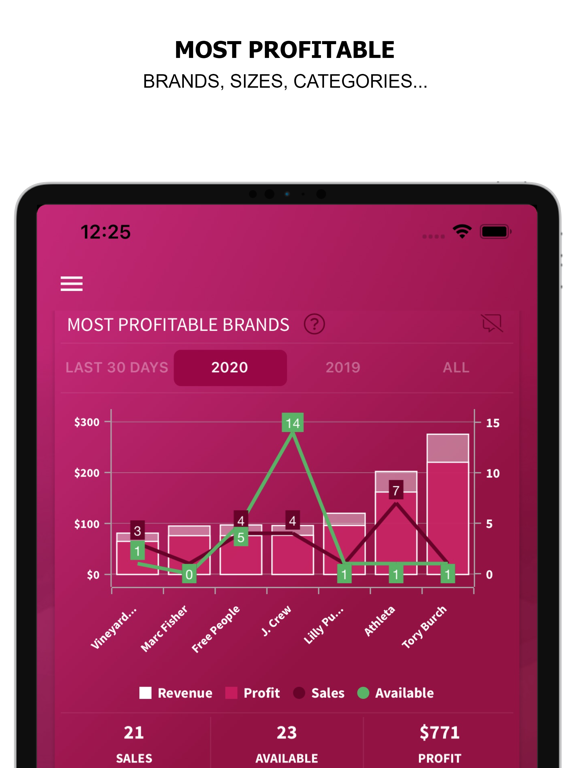 SELLER | INSIGHT iPad screenshot 8 - Business app