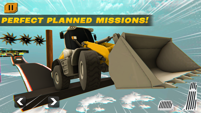 Construction Cargo Ramp Stunts