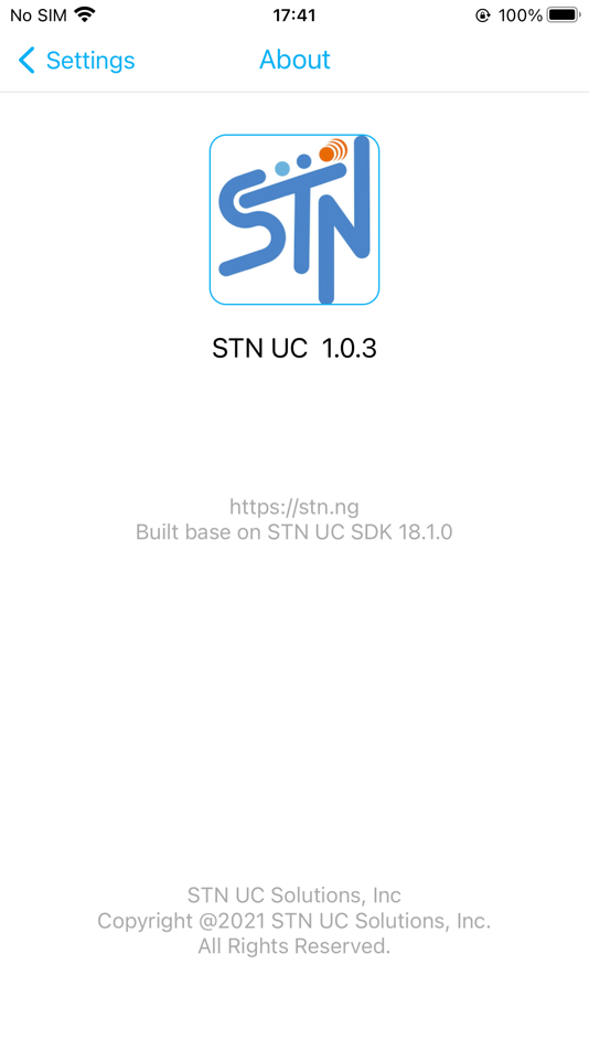 #5. STN UC (iOS) 由: PortSIP Solutions, Inc.