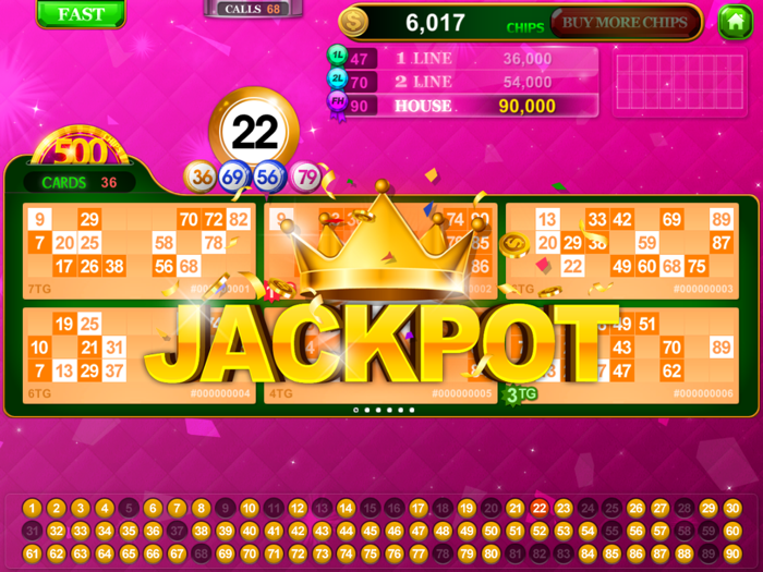 Bingo Solo 90  90 Ball Bingo