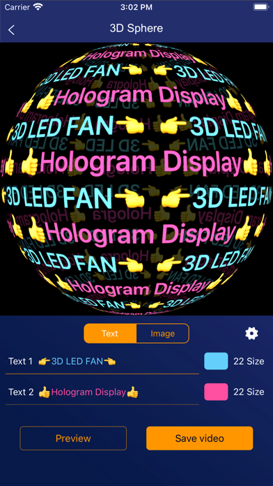 3D LED FAN Screenshot