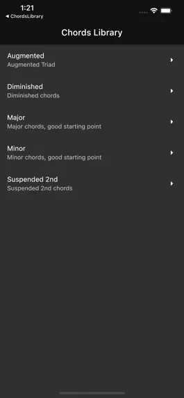 Game screenshot Chords Library apk