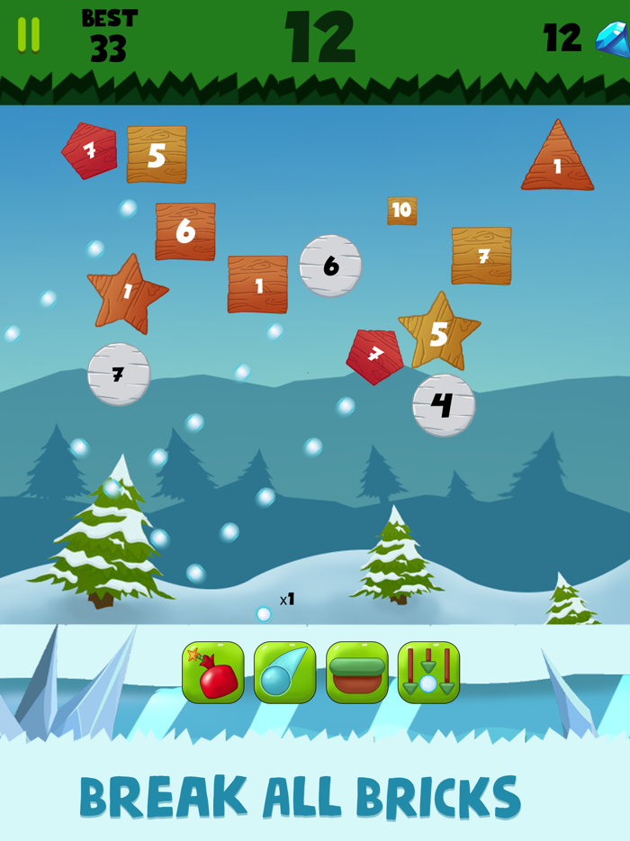 Jungle Ball Bricks Breaker