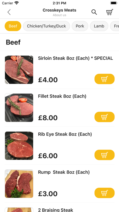 Crosskeys Meats Screenshot