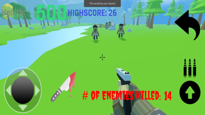 Zombie Camp Shooter Screenshot