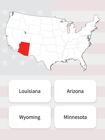 USA Quiz - Guess all 50 Statesのおすすめ画像2