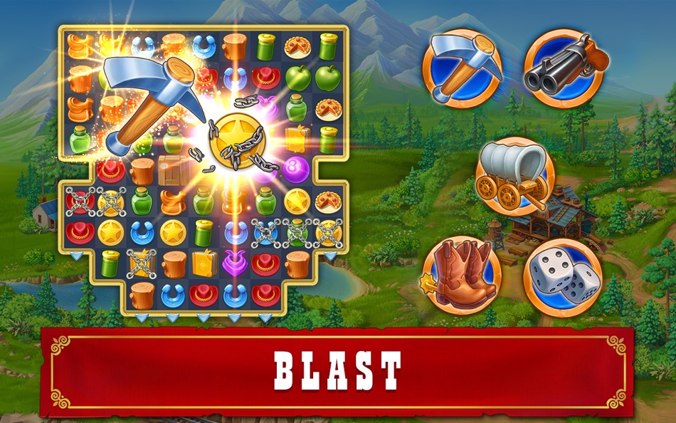 #3. Jewels of the Wild West・Puzzle (macOS) di: G5 Entertainment AB