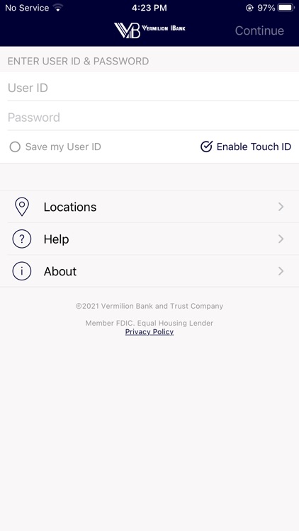 Vermilion Bank Mobile