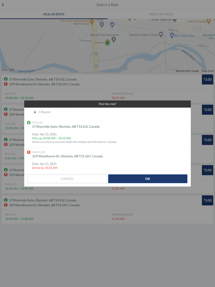 Okotoks On Demand Transit