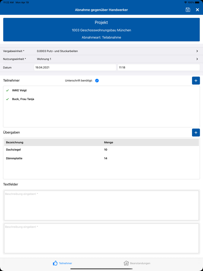 IMKE Mobil - Baudokumentation