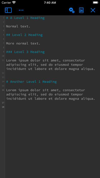 Texifier : LaTeX editor Screenshot