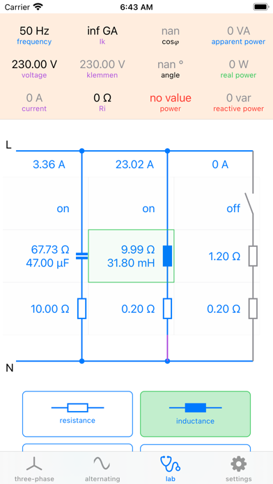 power grid calculator Screenshot