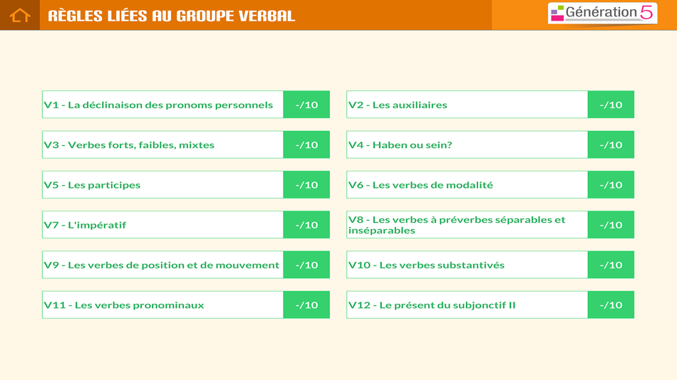 #4. Mémo Allemand A1-A2 (iOS) Podle: Génération 5