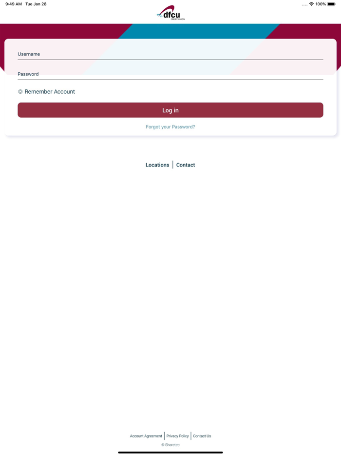 Dillards FCU Mobile App