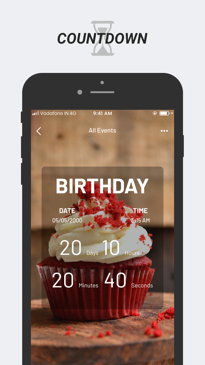 Event Countdown  Time Until