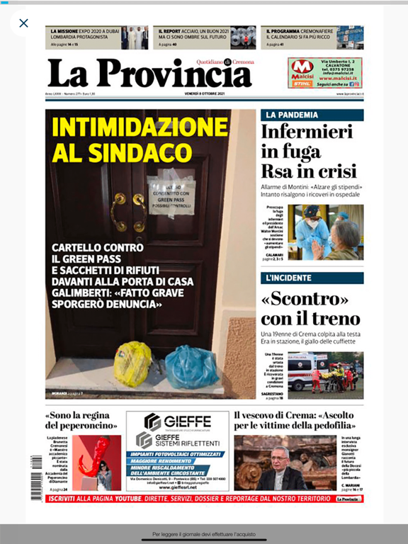 Screenshot #6 pour La Provincia di Cremona Crema