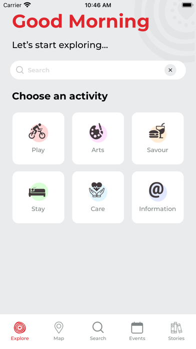 Screenshot 1 of Explore South River App