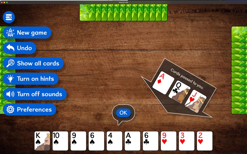 Screenshot #2 pour Hearts Lite